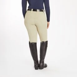 Piper Evolution Curvy Fit Breeches By SmartPak - Knee Patch -Lemieux Store 35579 tanlighttan 4847