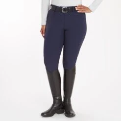 Hadley Winter Tech Softshell Breeches By SmartPak - Full Seat 13 Hadley Winter Tech Softshell Breeches By SmartPak - Full Seat -Lemieux Store 35702 navy 2655