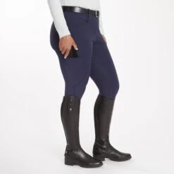 Hadley Winter Tech Softshell Breeches By SmartPak - Full Seat 15 Hadley Winter Tech Softshell Breeches By SmartPak - Full Seat -Lemieux Store 35702 navy 2691