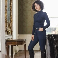 LeMieux Freya Pro Full Seat Breech -Lemieux Store 35868 navy 1