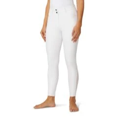 Ovation Dynamic Full Seat Breeches -Lemieux Store 36301 white 2