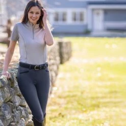 Ovation Dynamic Knee Patch Breeches -Lemieux Store 36303 indigo 1