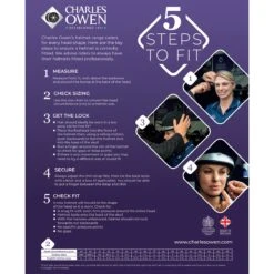 Charles Owen MS1 Pro Helmet -Lemieux Store charlesowen fittingposter 2